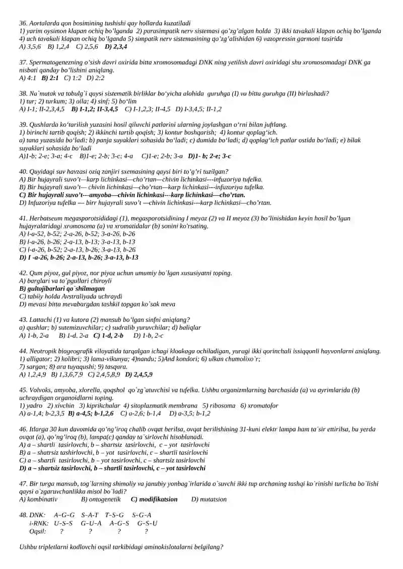 BIOLOGIYA 4