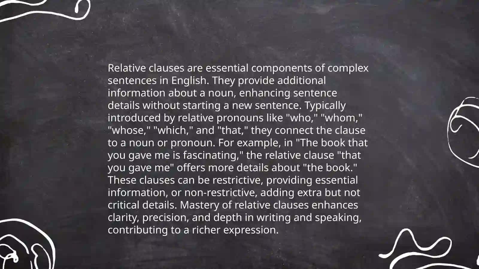 Complex sentences 4
