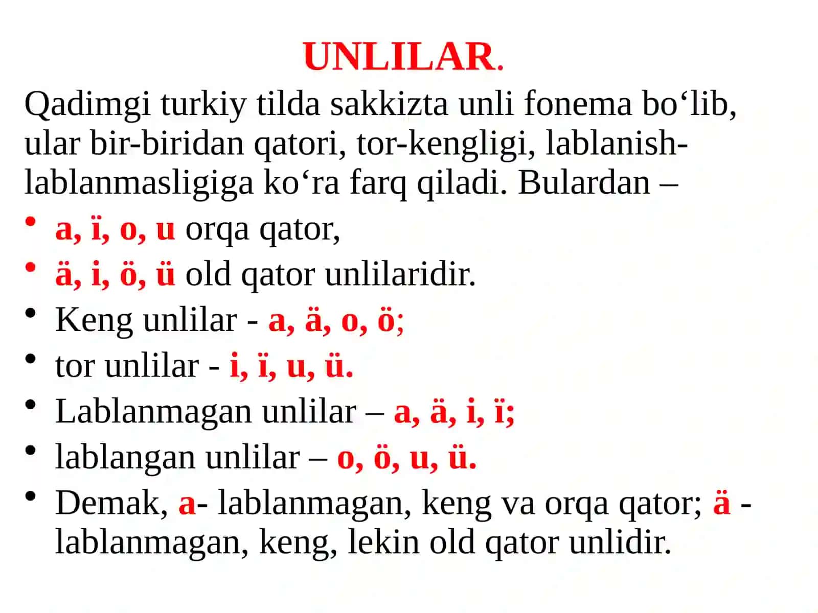 Qadimgi turkiy til fonetikasi 4