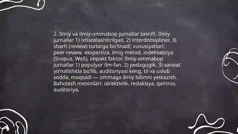 Jurnallar tipologiyasi va tasnifi 4