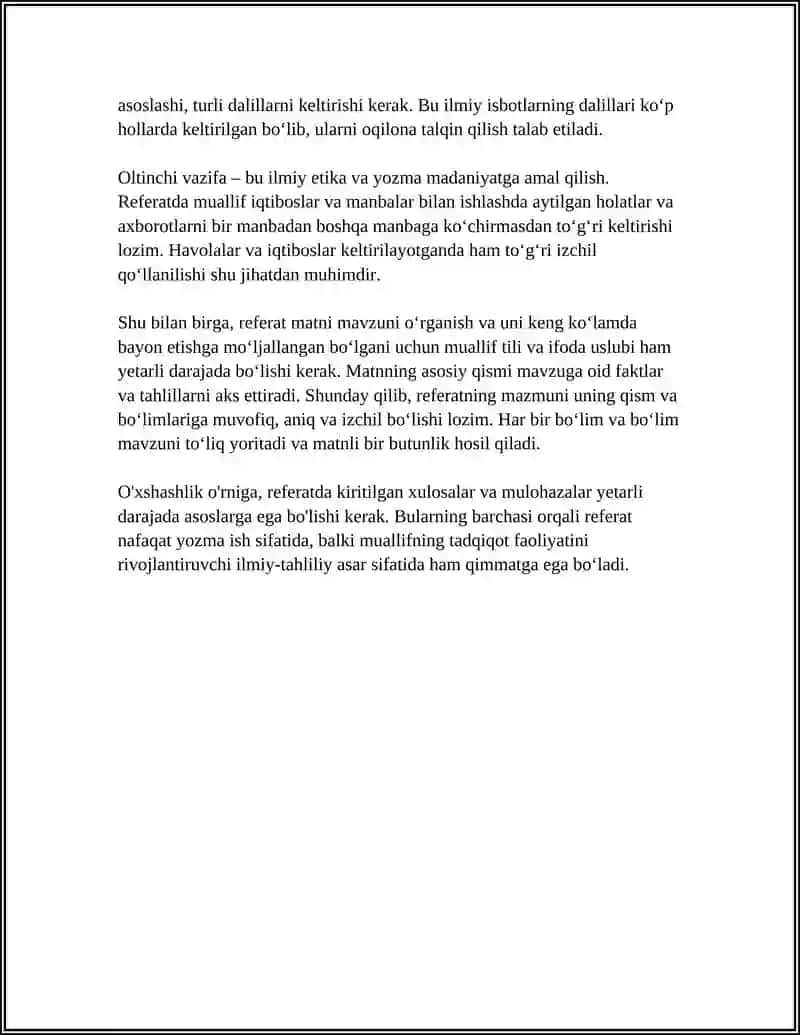 REFERAT MATNI VA UNING TUZILISHI 4