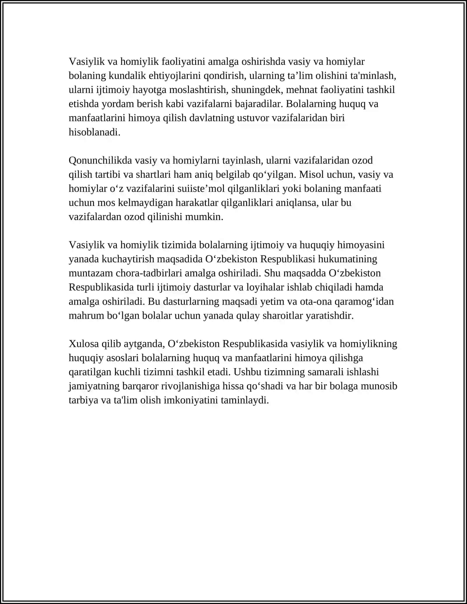 Vasiylik va homiylik 4