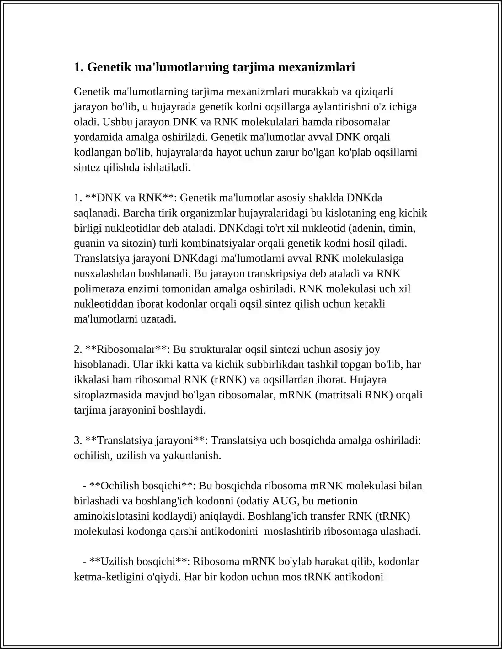 TILLARNING GENELOGIK TASNIFI 4