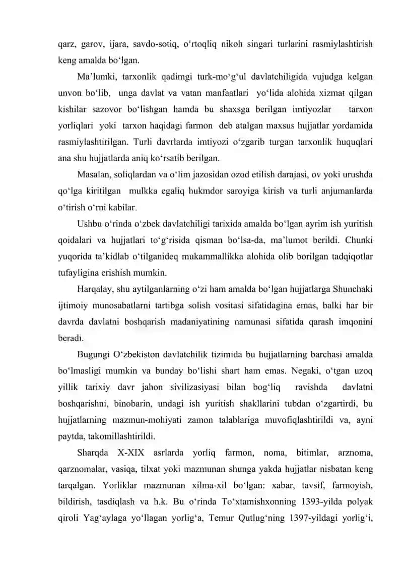 O‘zbekistonda hujjatchilik tarixi 4