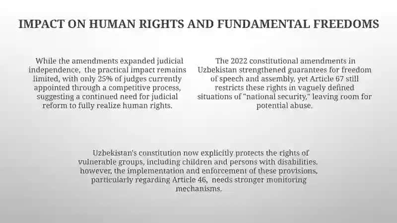 The amendment of Uzbek constitution 4