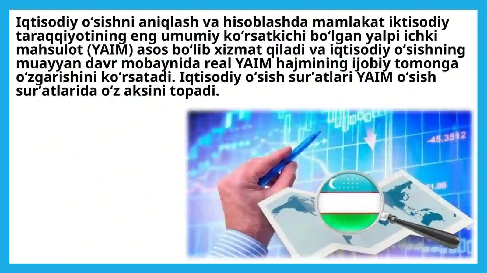 Iqtisodiy o’sish omillari va tiplari 4