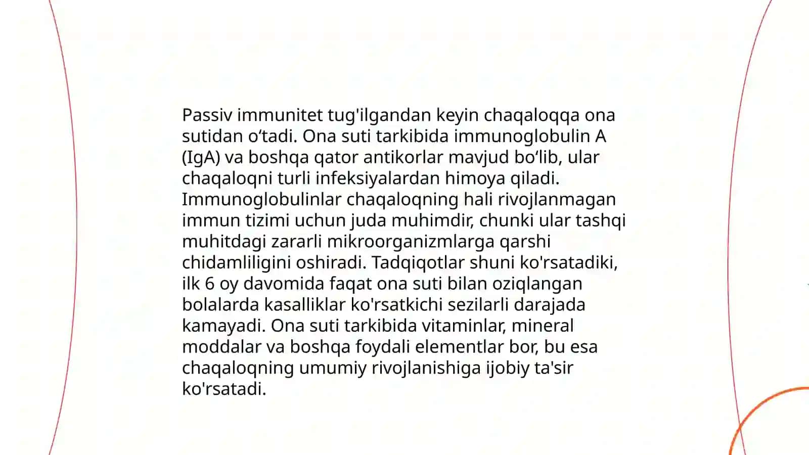 Yangi tug'ilgan chaqaloq immuniteti 4