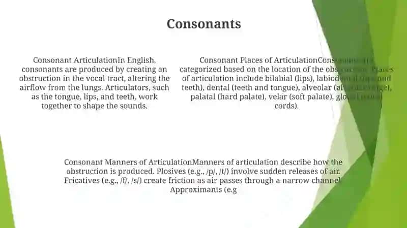 Phonological Aspect Of The English Speech Sounds 4