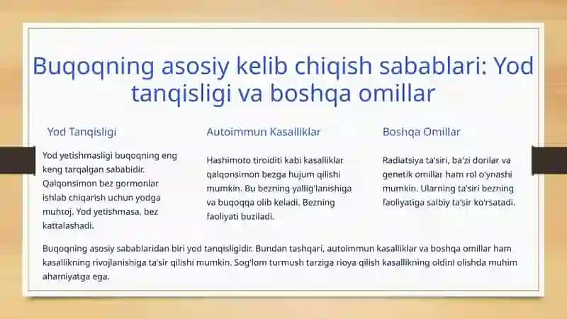 Buqoq kasalligining ta'rifi va uning turlari 4
