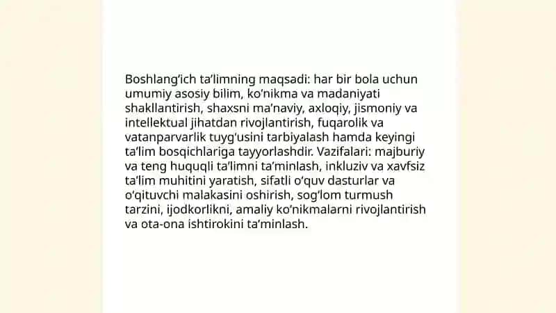 Boshlang'ich ta'lim pedagogikasi 4