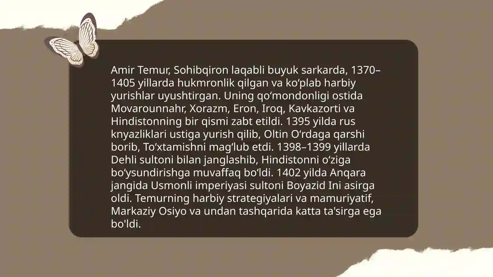 Temuriylar davrida Movarounnahr va Xurosonni boshqarish tizimi 4