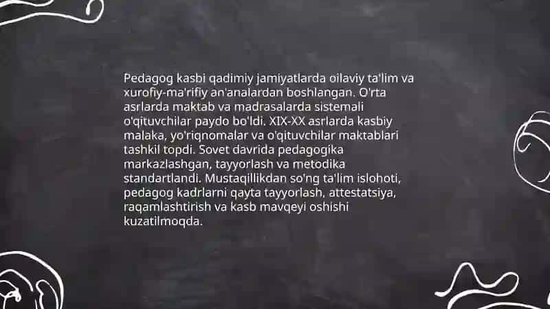 Pedagog kasbining mohiyati 4