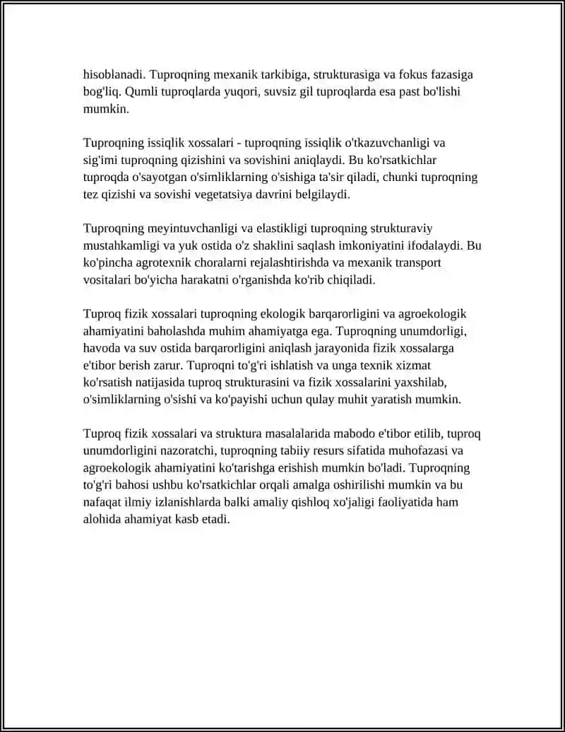 TUPROQ VA AHROEKOLOGIYA 4