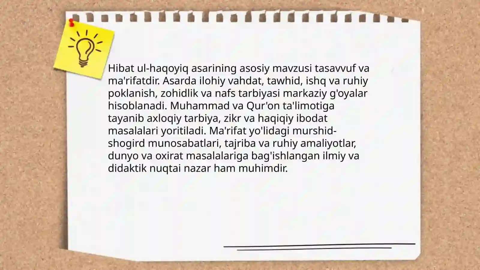 Ahmad Yugnakiy Hibat ul-haqoyiq asari 4