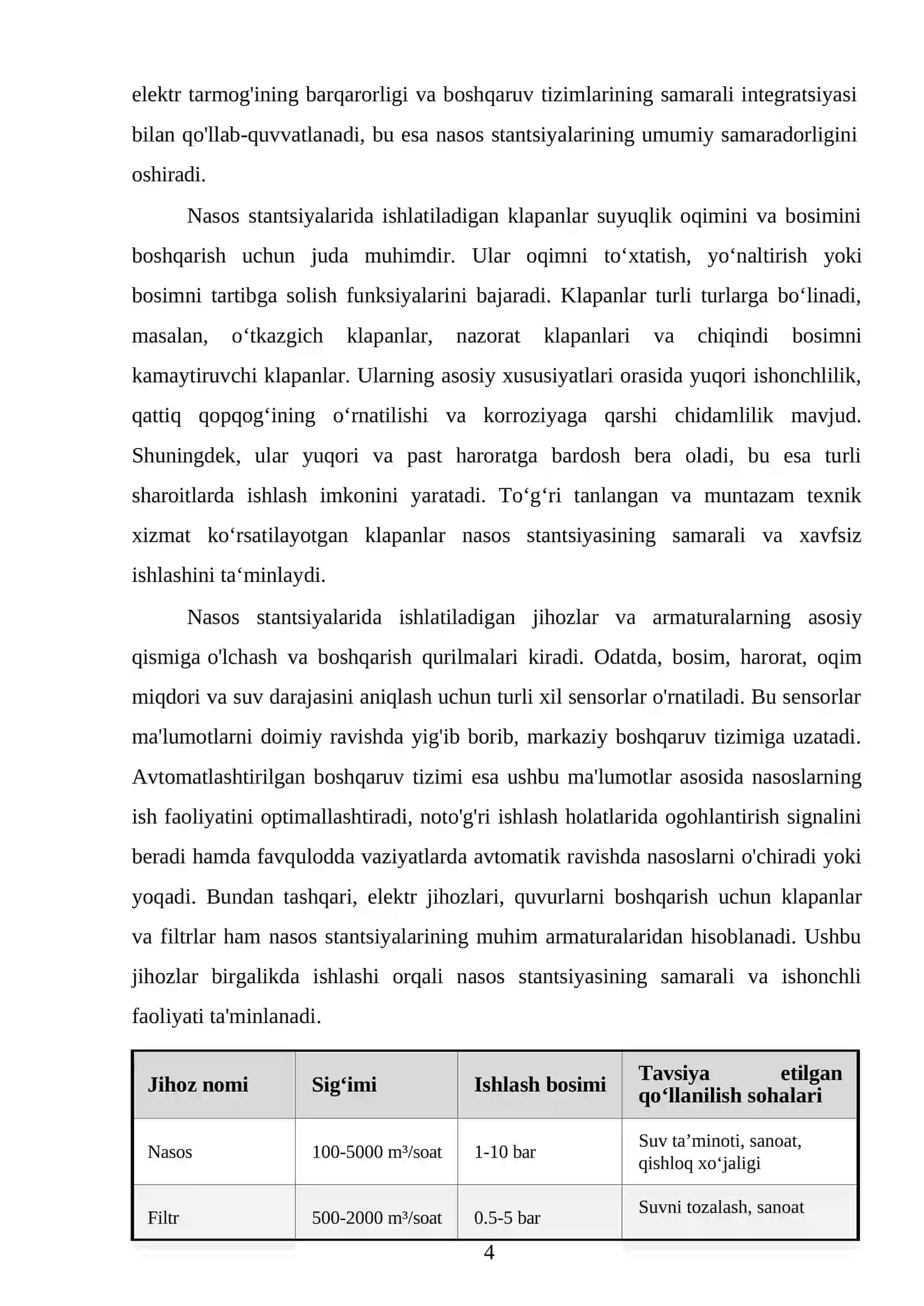 Nasos Stantsiyalari va Armaturalar 4