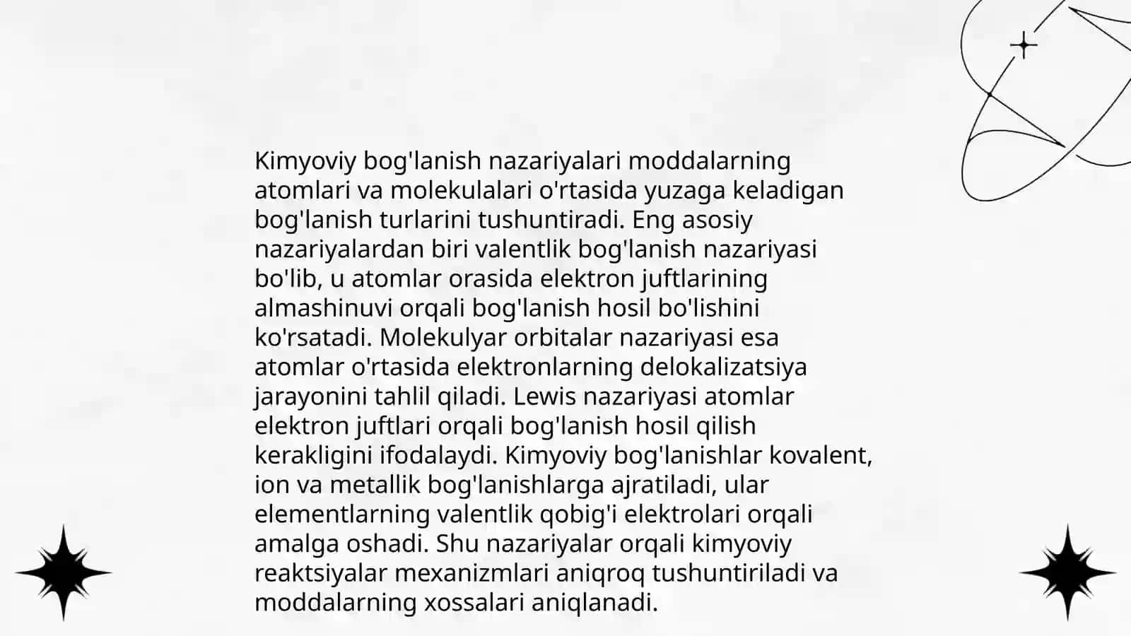 Kimyoda tajriba va nazariya 4