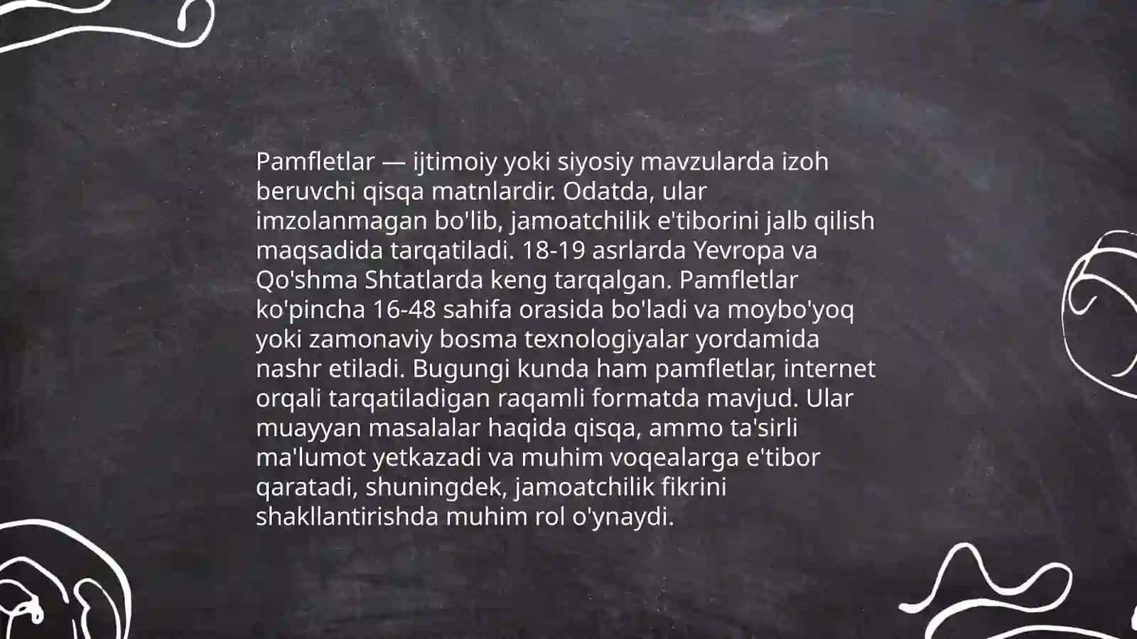 Kichik hajviy hikoyalar 4