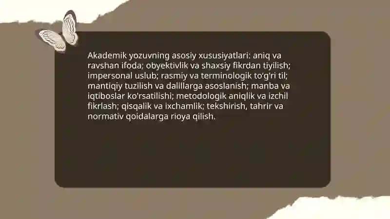 Akademik yozuv tushunchasi 4