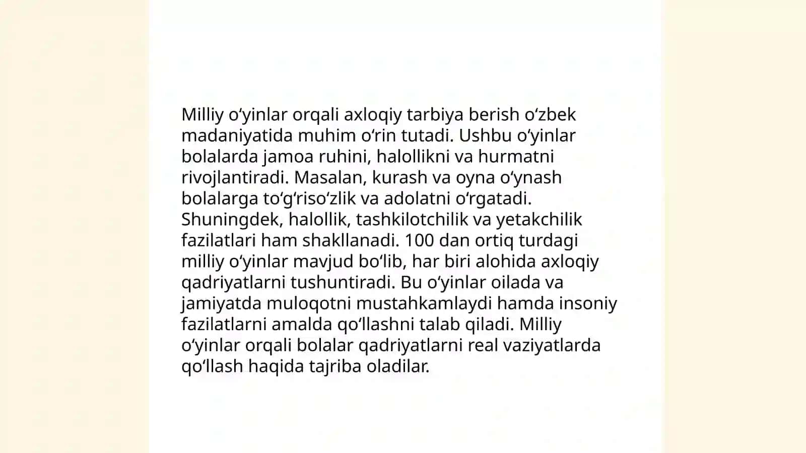 Xalq milliy o‘yinlari tarbiyasi 4