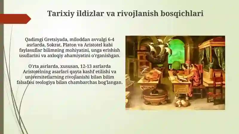 Klassik ilm tushunchasi va uning ideallari 4