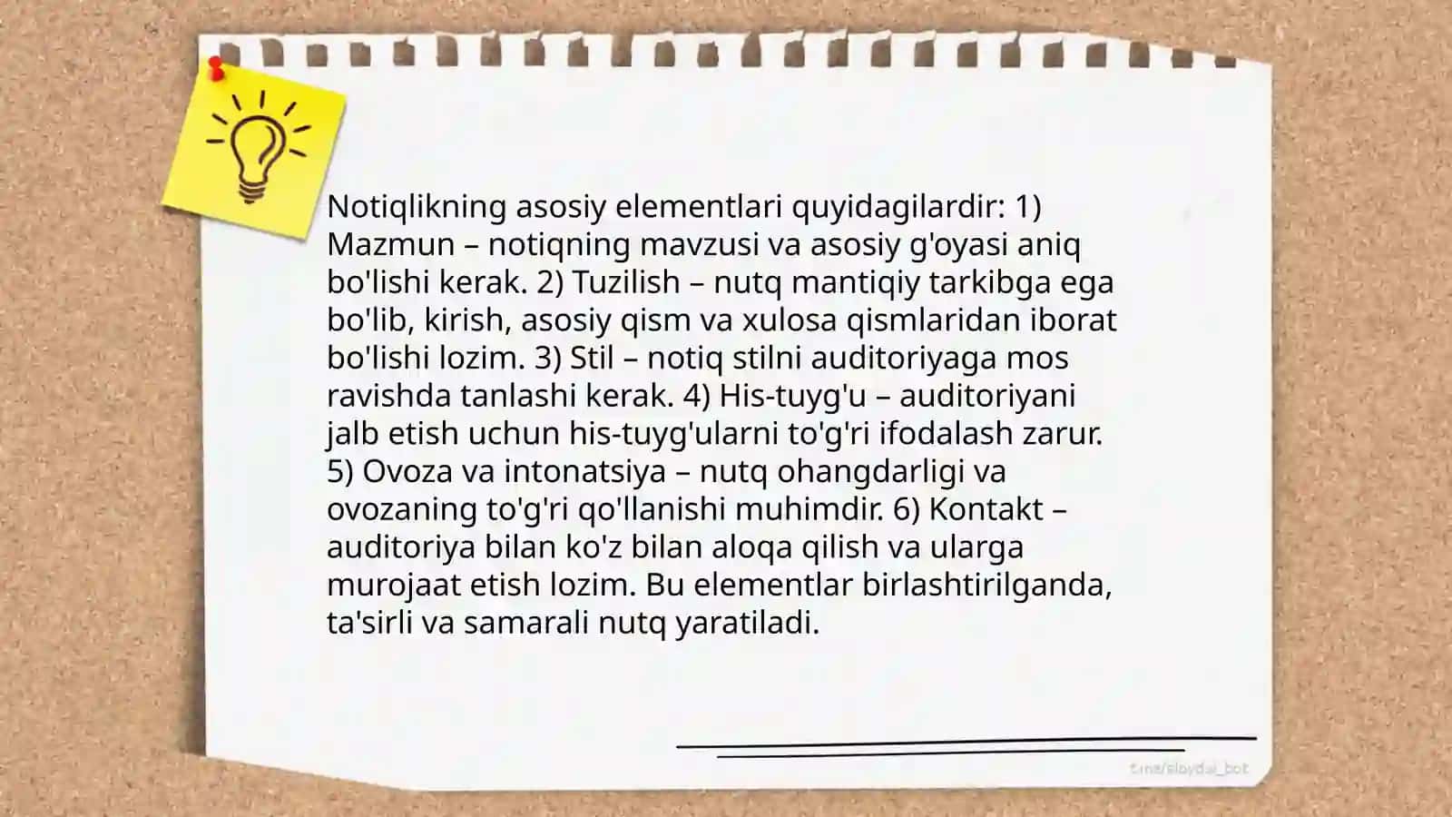 Notiqlik sanʼati haqida tushuncha 4