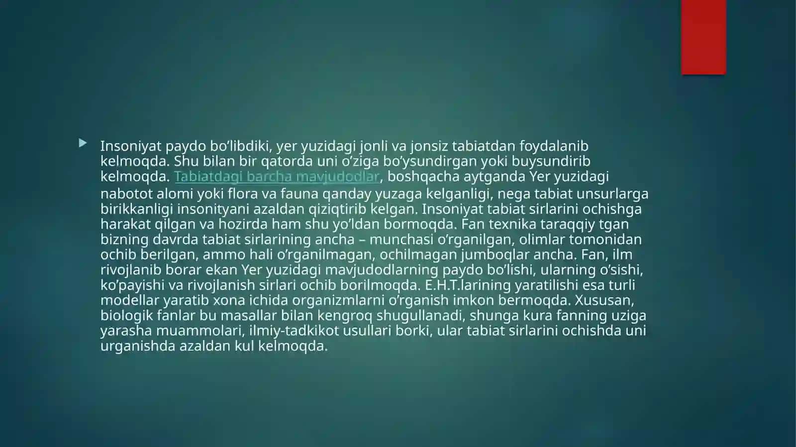 ANTRAPOGANIYIZ JARAYONNiNg Ilk Bosqichi 4