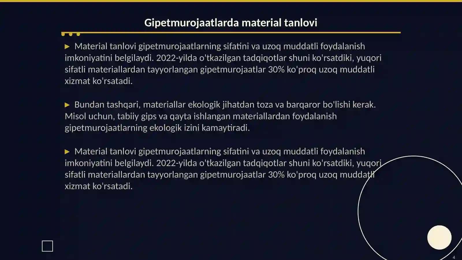 Gipetmurojaatlarga stil berish 4