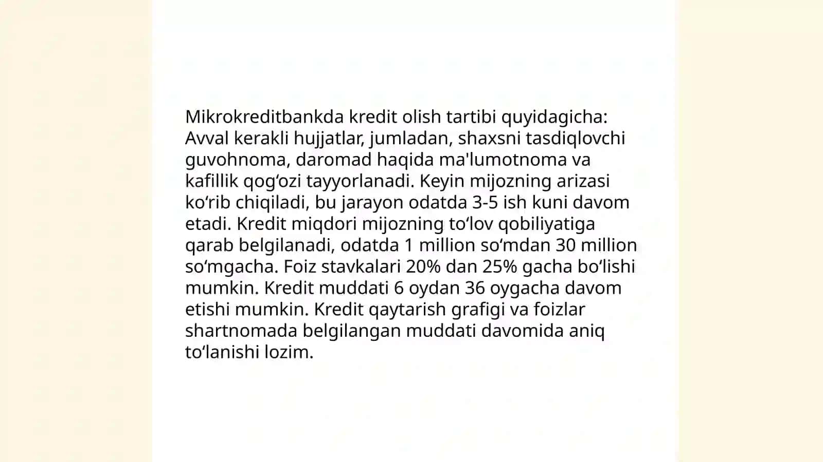 Mikrokriditbankning o'ziga xos xususiyatlari 4