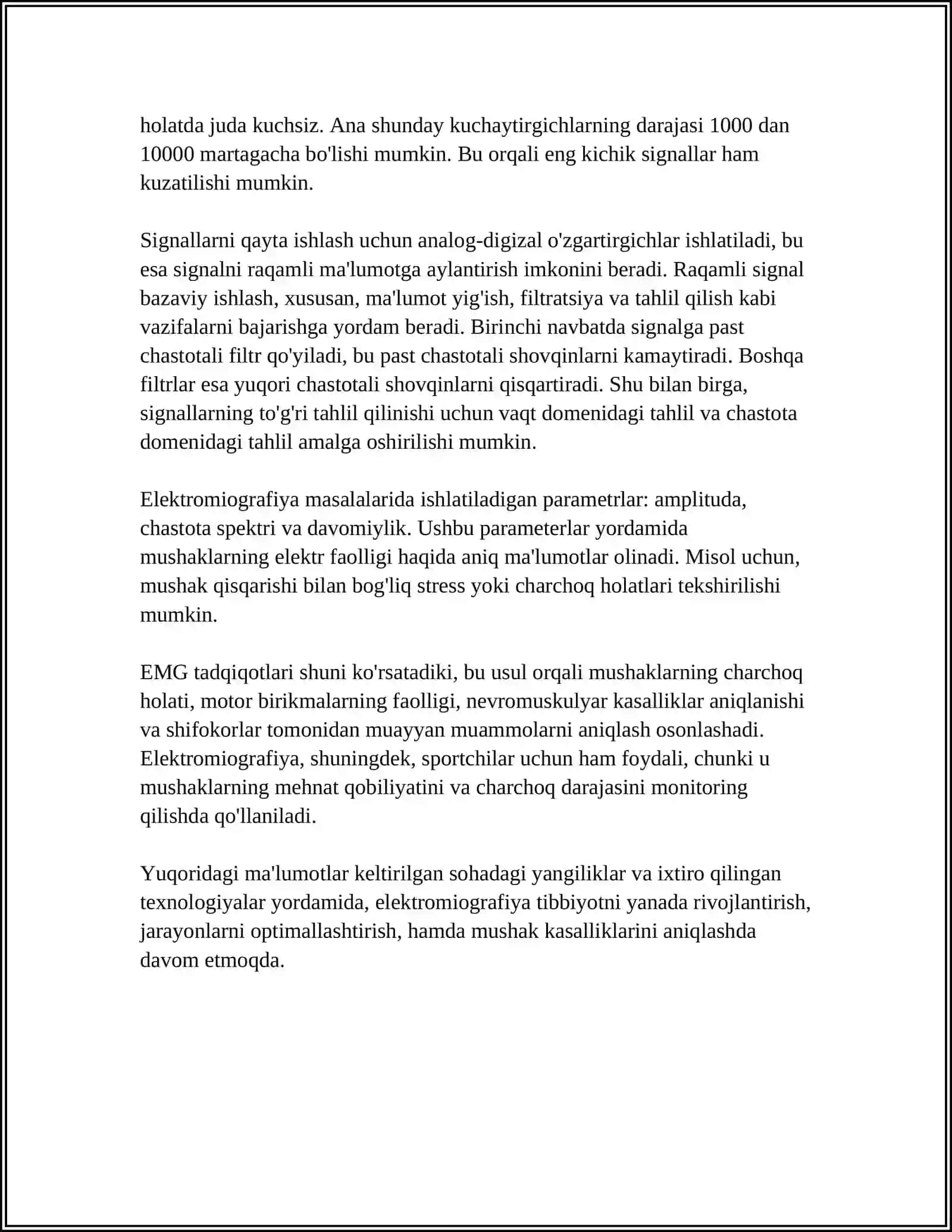 ELEKTROMIOGRAFIYANING FIZIK ASOSLARI 4