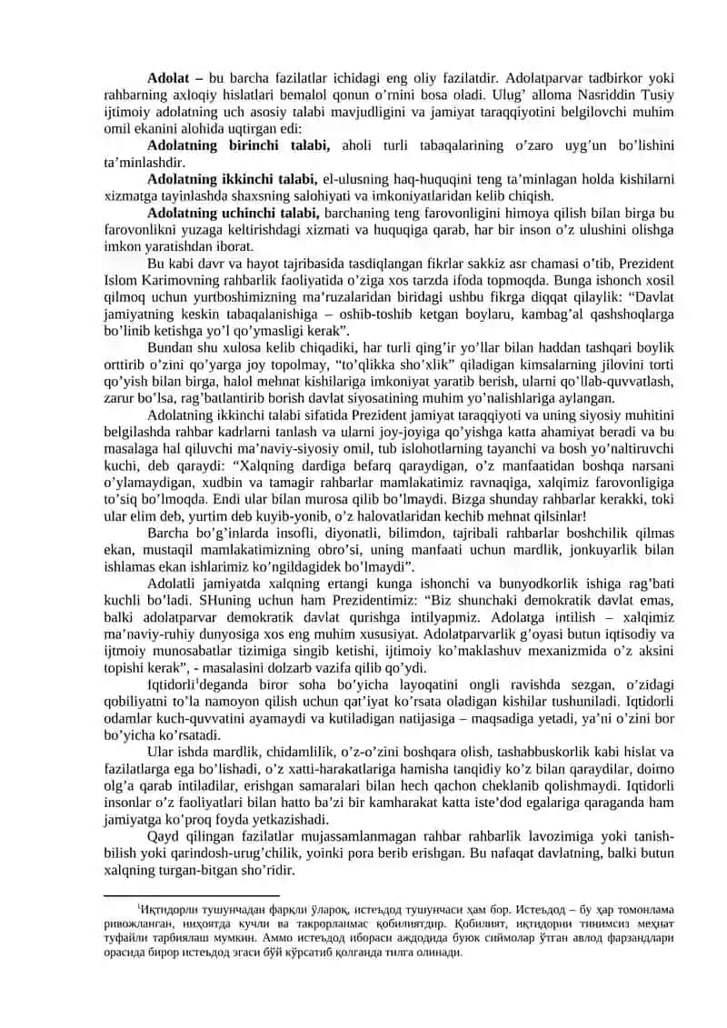 TADBIRKORLIK ETIKASI VA MADANIYATI 4