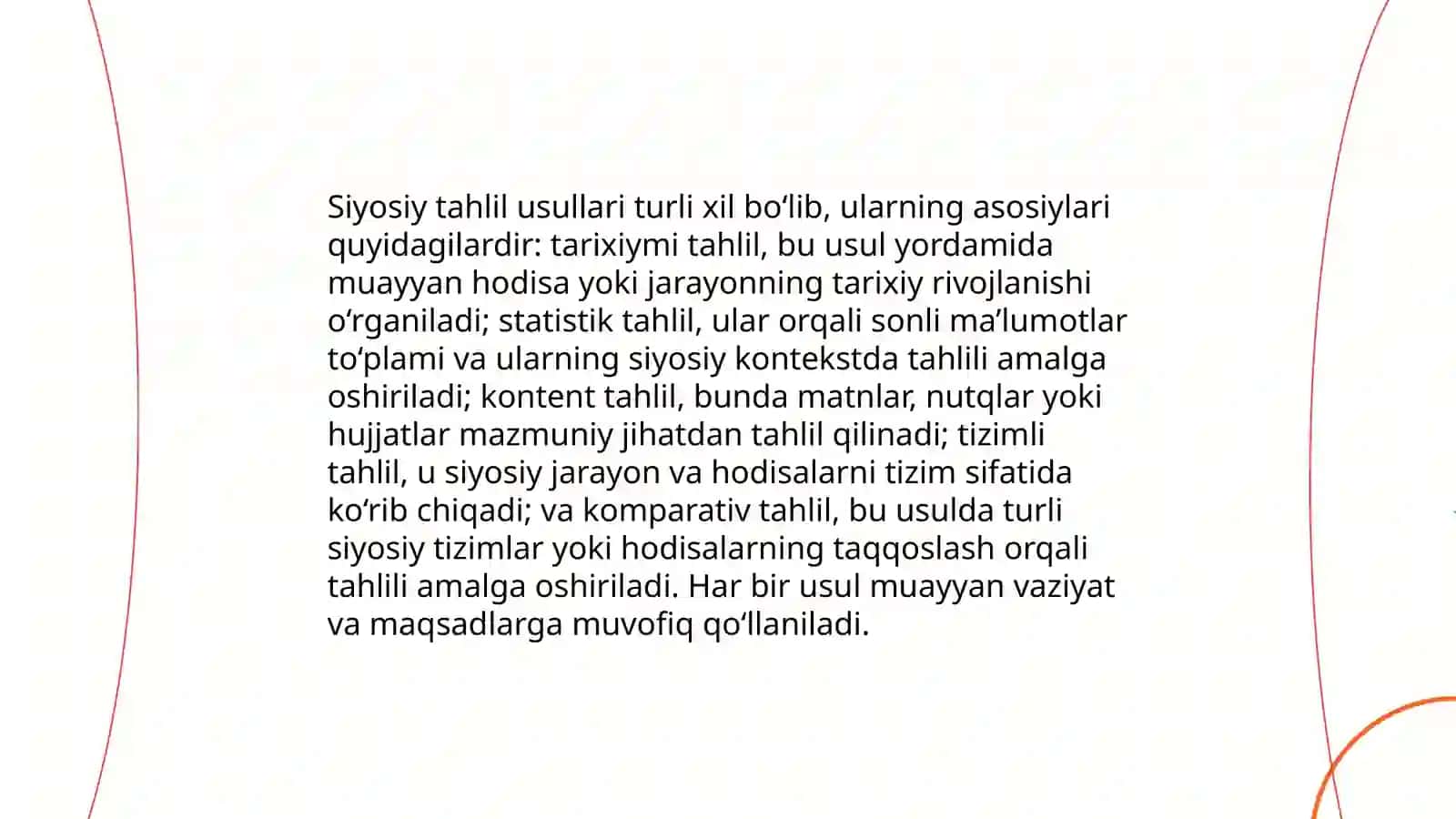 Siyosiy tahlil usullari 4