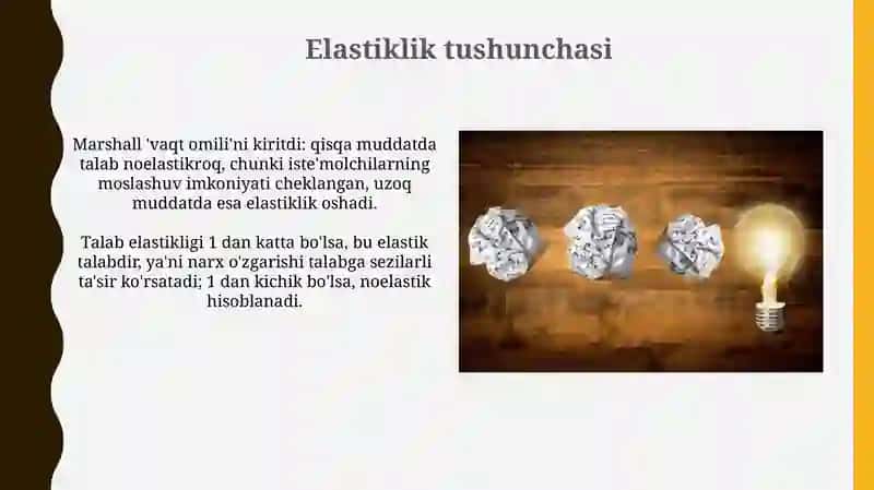 Alfred Marshallning iqtisodiy g'oyalari 4