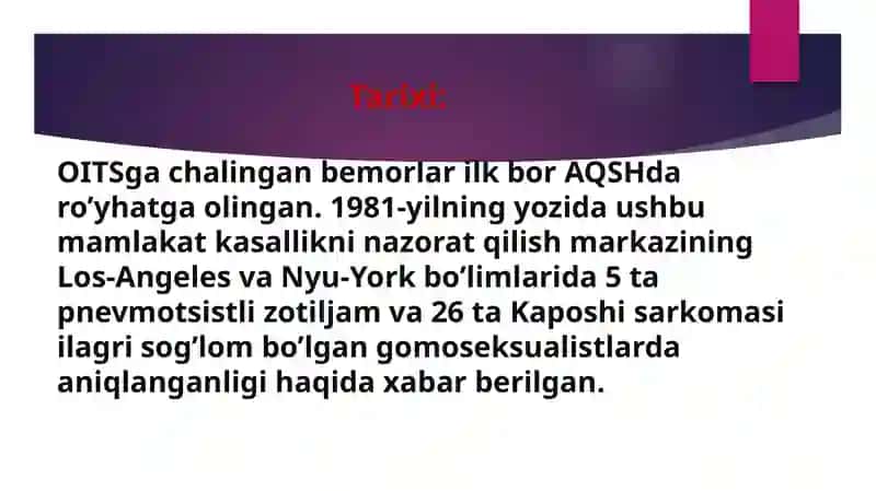 orttirilgan immun tanqislik sindromi 4