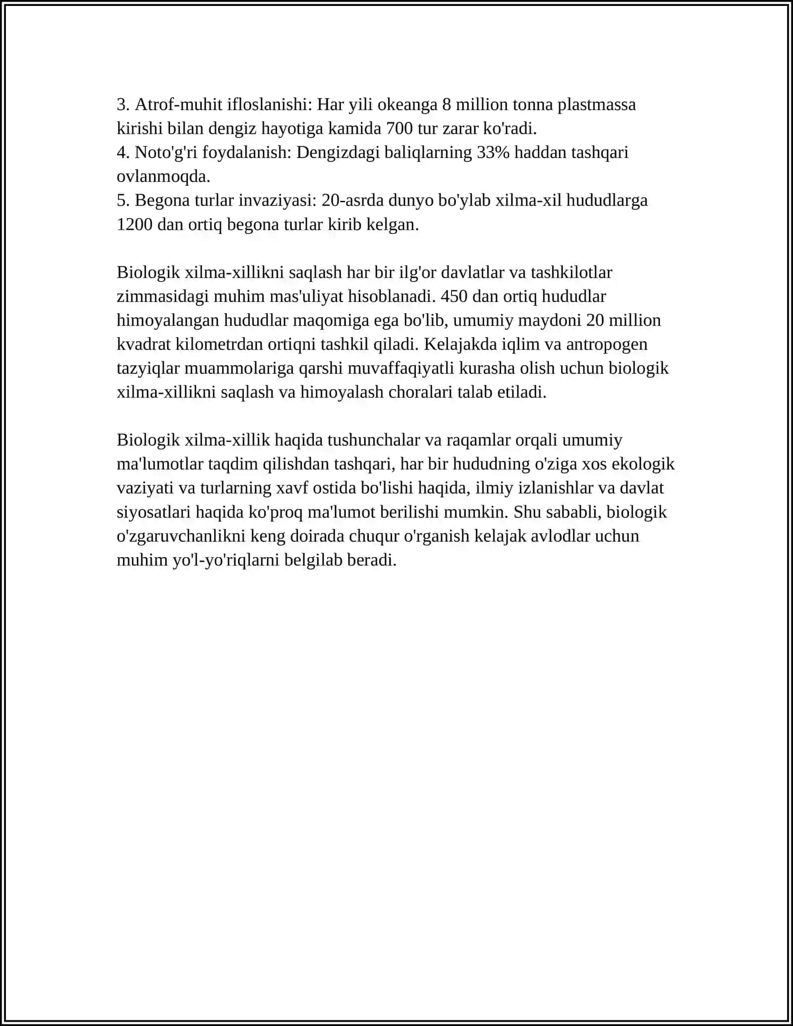 BIOLOGIK OMILLAR 4