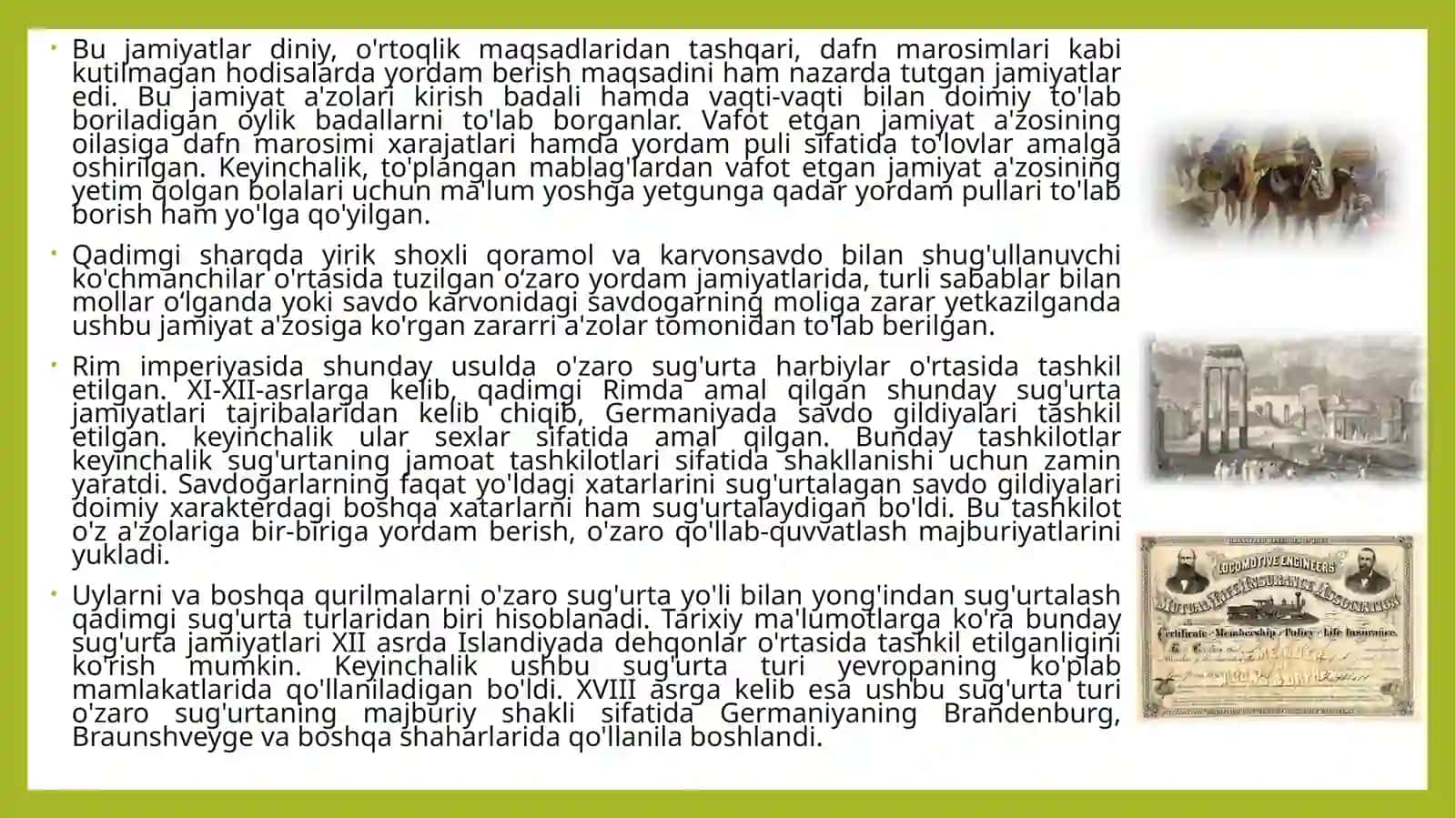 Sug’urtaning iqtisodiy mohiyati va funksiyalari 4