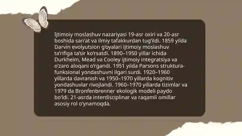 Ijtimoiy moslashuv tushunchasi va uning mazmuni 4