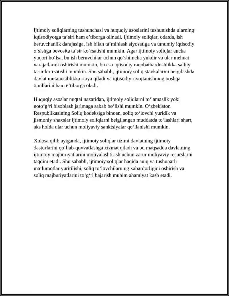 Ijtimoiy soliqlar hisoblanishi va to'lovi audit 4