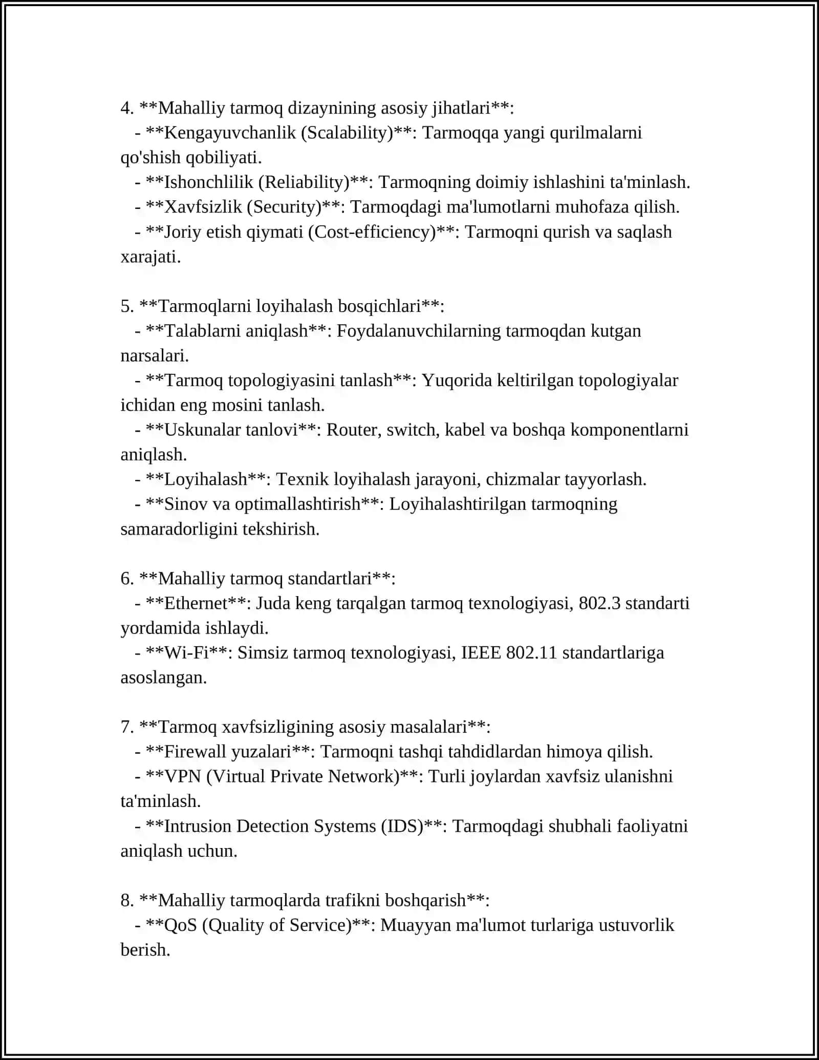 LOKAL TARMOQ TEXNOLOGIYALARI 4