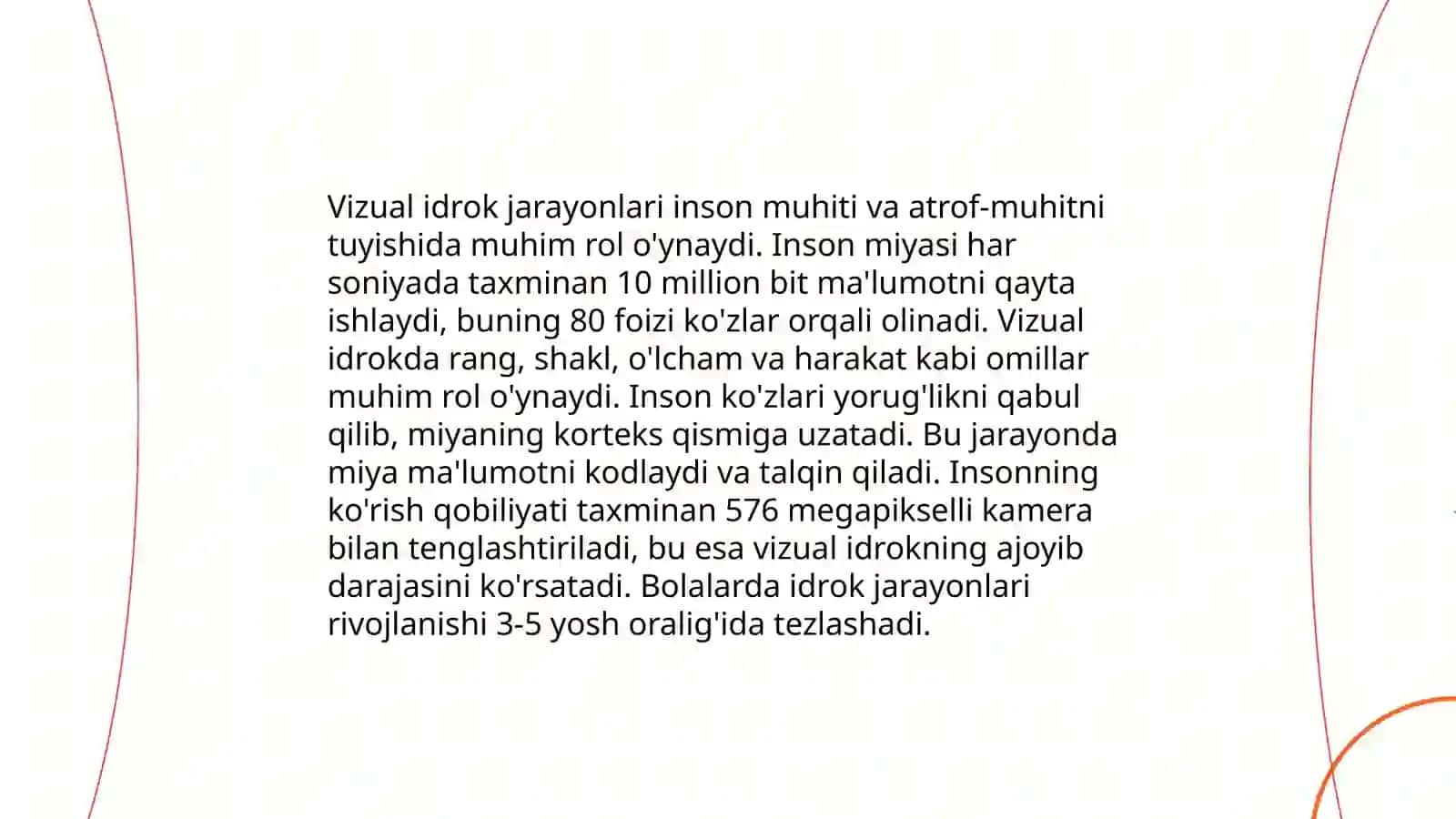 Idrok va diqqatning o‘zaro ta'siri 4
