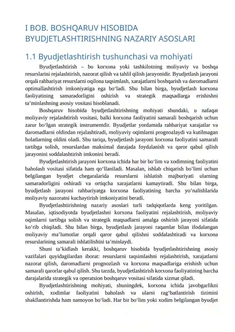 Boshqaruv hisobida byudjetlashtirish 4
