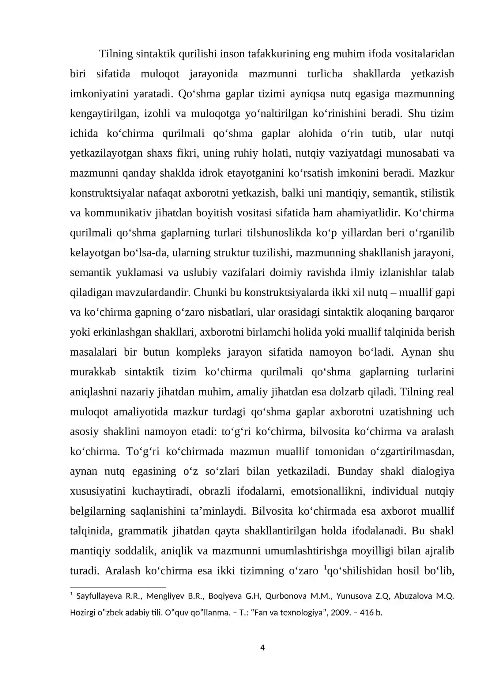 Ko‘chirma qurilmali qo‘shma gaplar 4