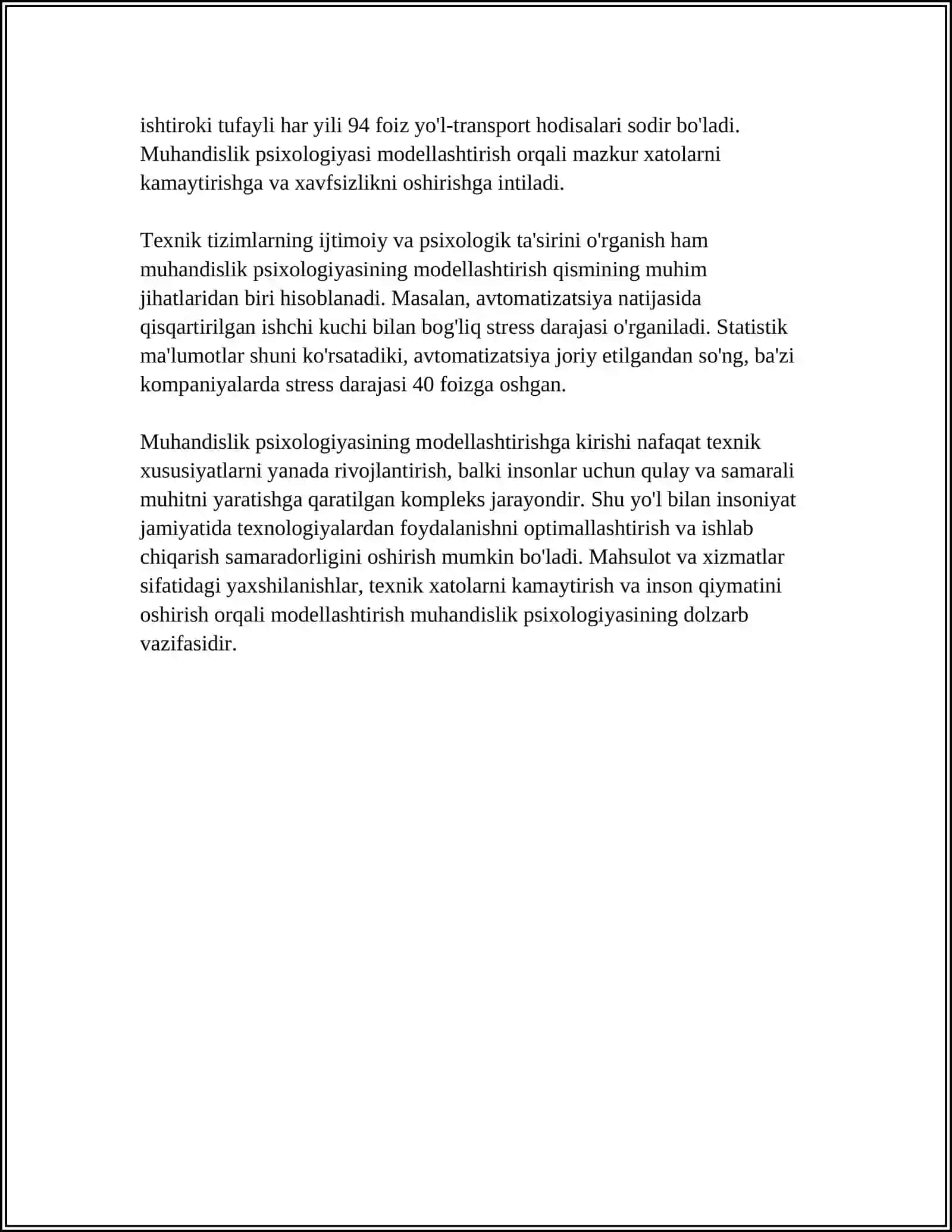 Muhandislik Psixologiyasida Modellashtirish Metodlari 4