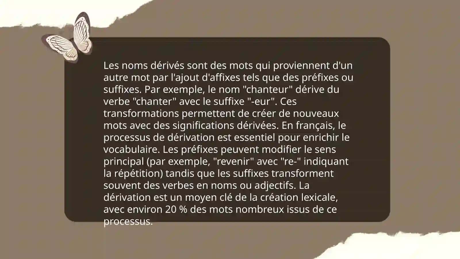 Mots de la même famille 4