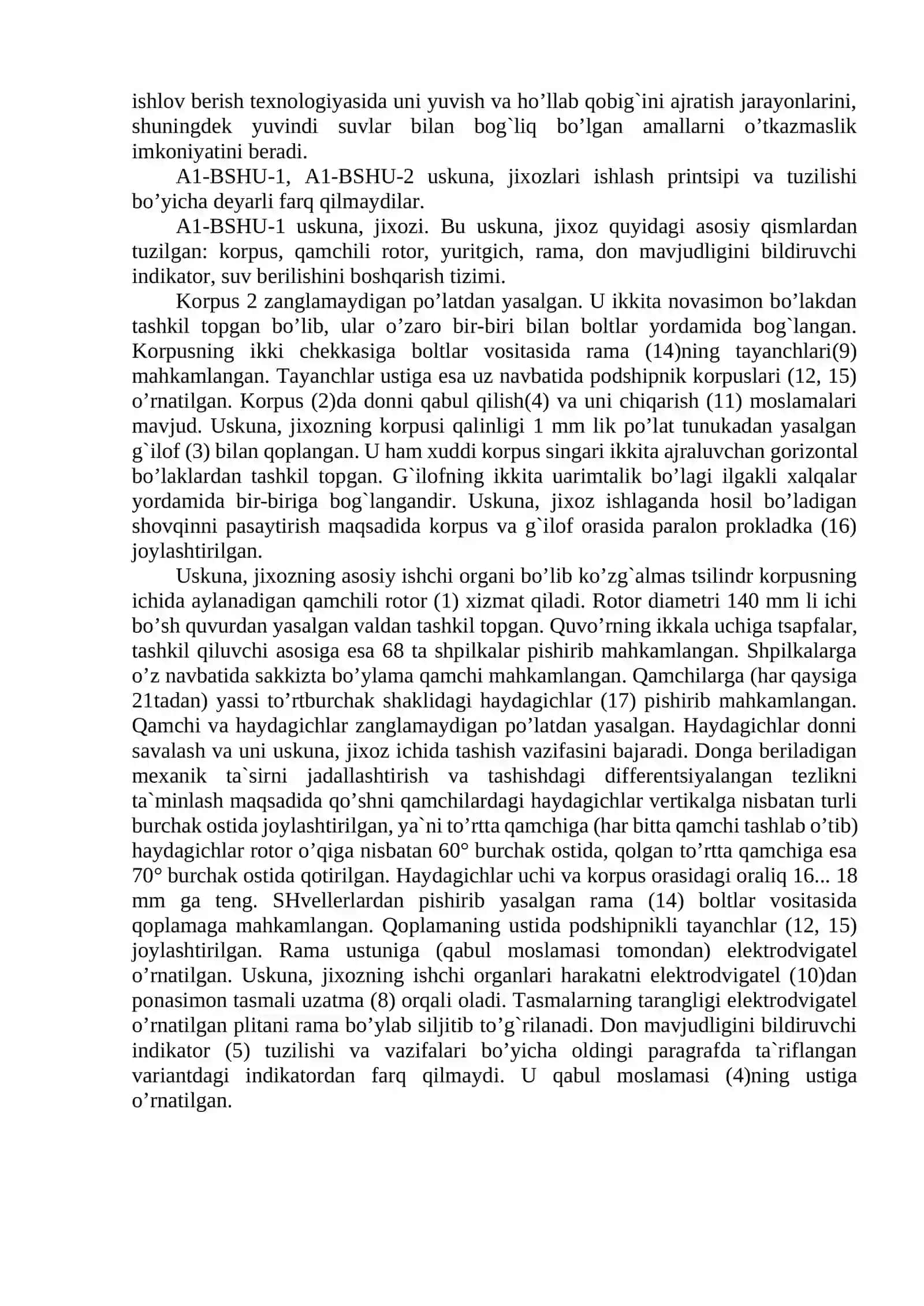 Don massasini namlovchi uskunalar 4
