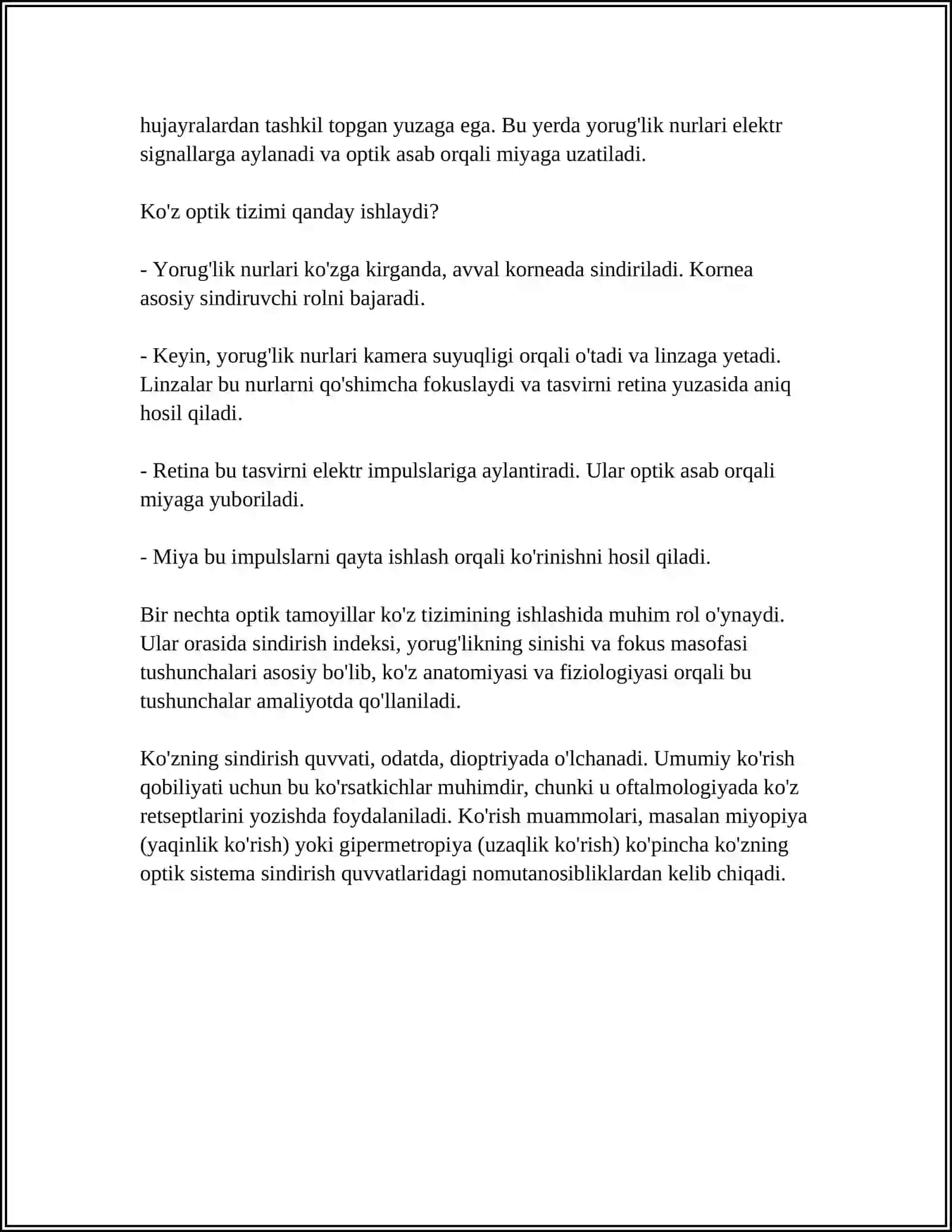 KO'Z OPTIK TIZIM SIFATIDA 4