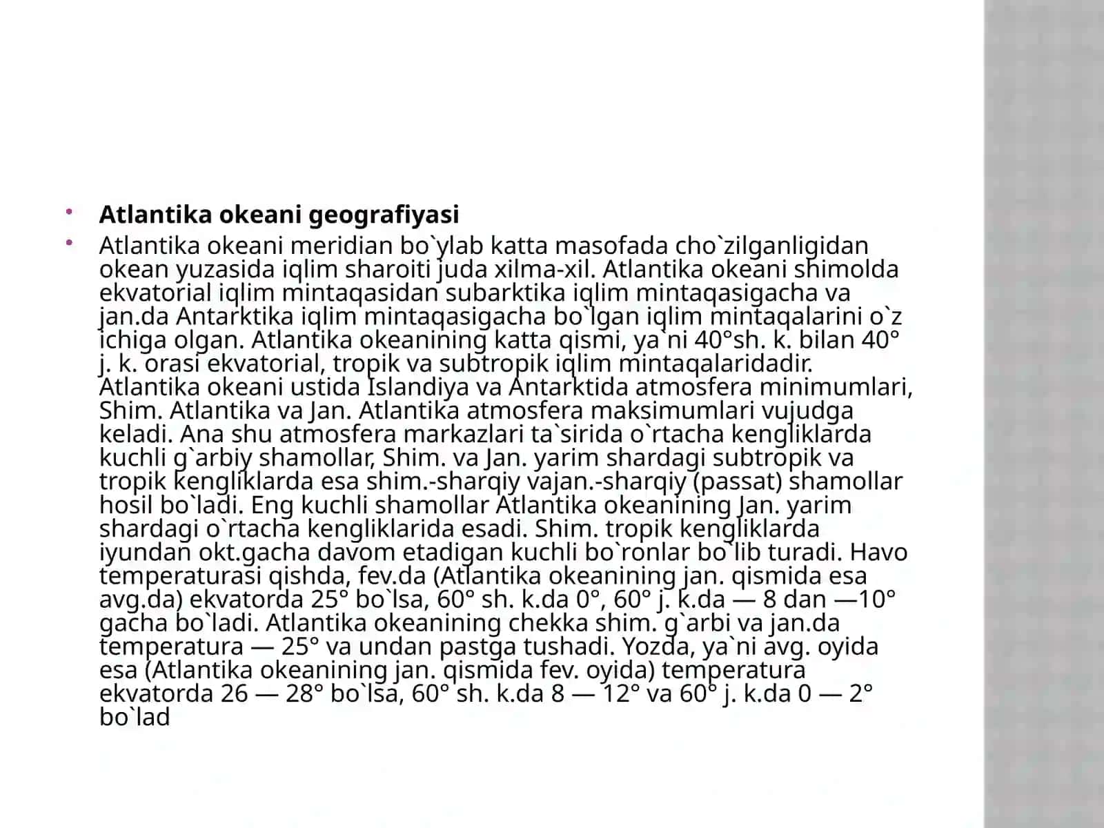 Atlantika okeni 4
