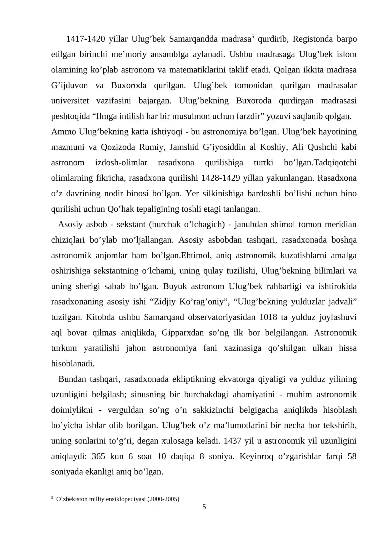 Mirzo Ulug'bek- davlat arbobi va buyuk olim 4