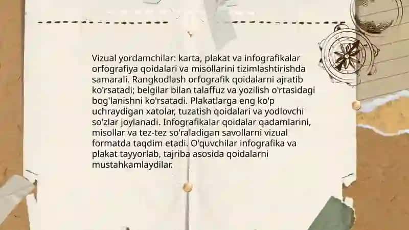Orfografiyani oʻrganishda kreativ metod va usullar 4