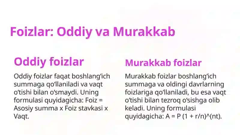 Pul mablag‘larining vaqt bo‘yicha qiymati 4