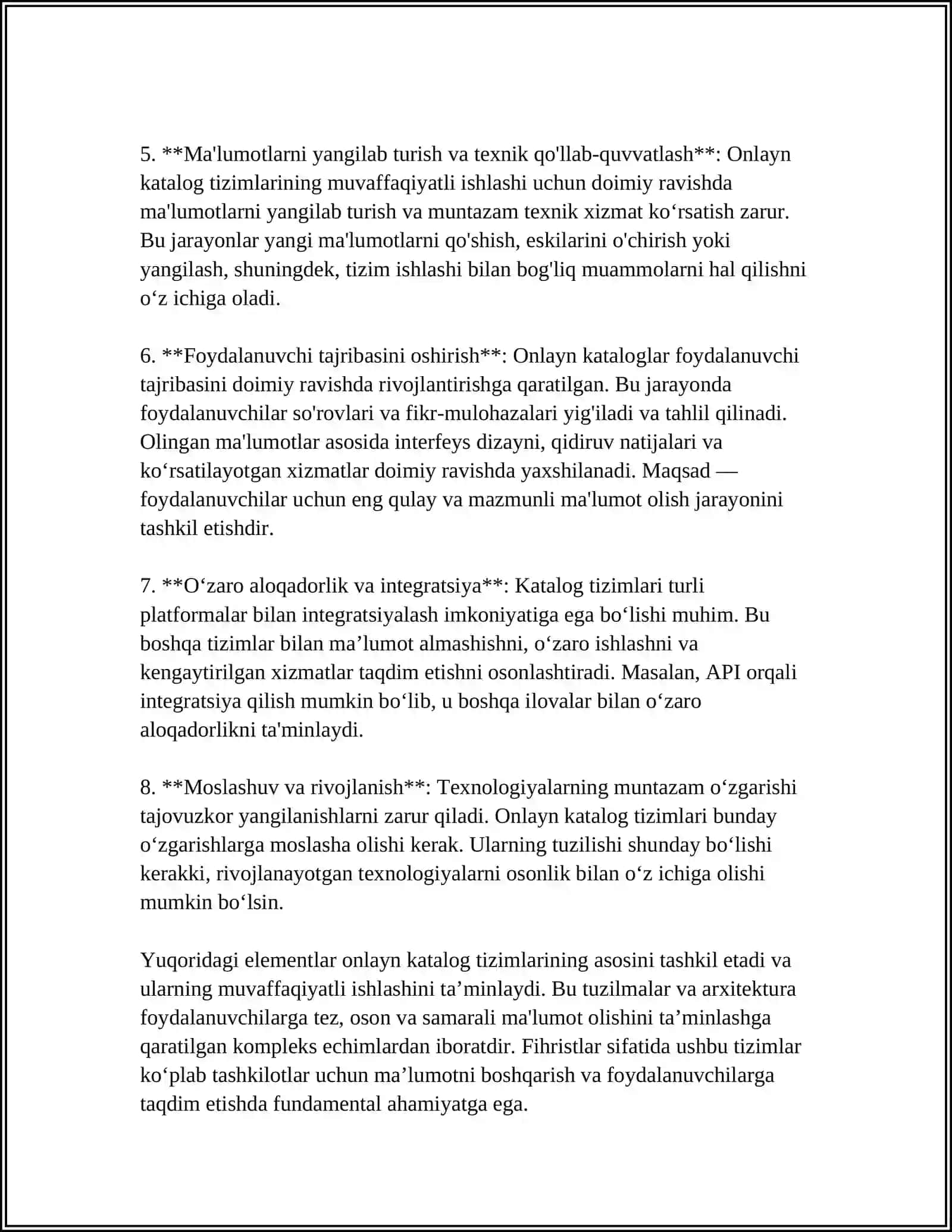 Onlayn Katalog Tizimlari 4
